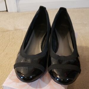 Dress Barn Shiny Black Women's Dress Shoes